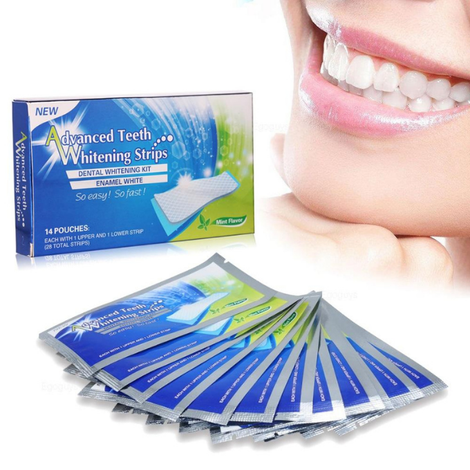 Professional Teeth Whitening Strips Bleaching Gel Dental Care Kit-xinru