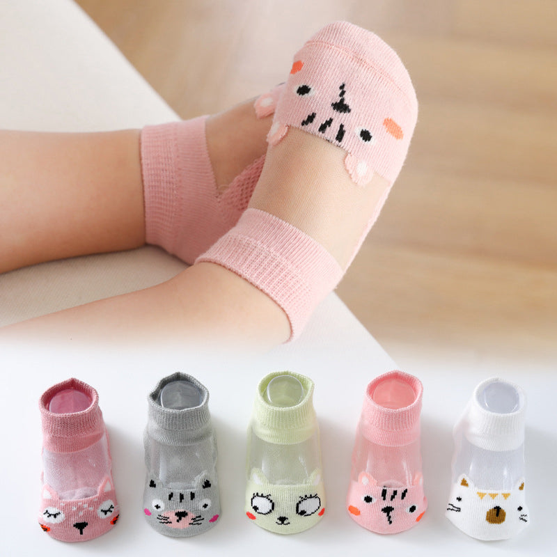 Children's Baby Summer Thin Comfortable Breathable Socks-xinru