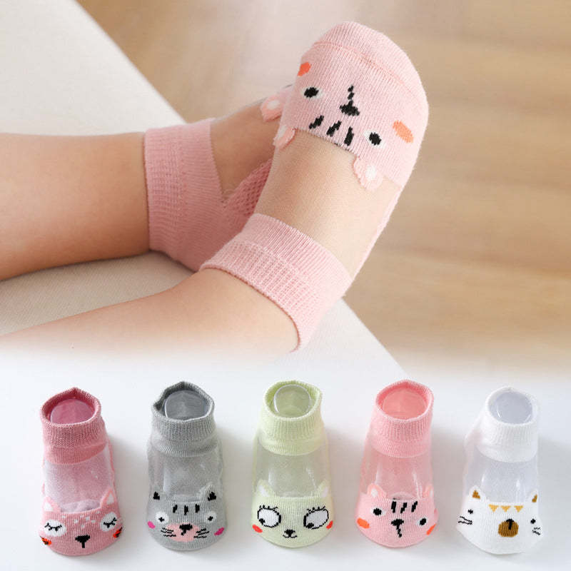 Children's Baby Summer Thin Comfortable Breathable Socks-xinru