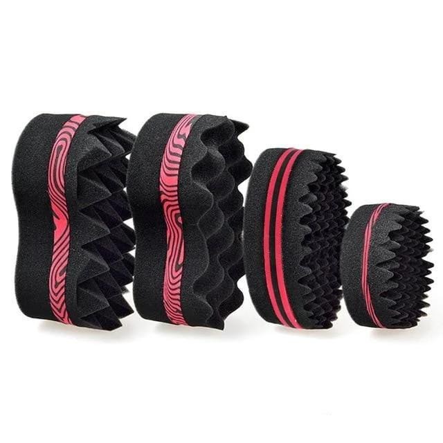 Oval Double Sides Magic Twist Hair Brush-xinru