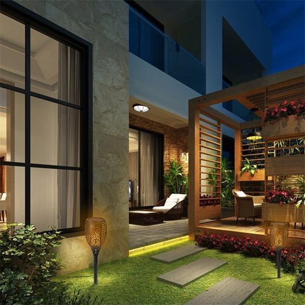 Flickering Torch Garden Landscape Lawn Light-xinru shop