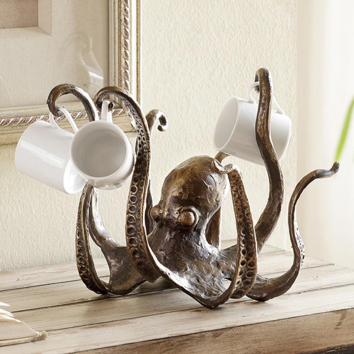 Octopus Cup Holder Pendant Tea Cup Holder Decoration-xinru
