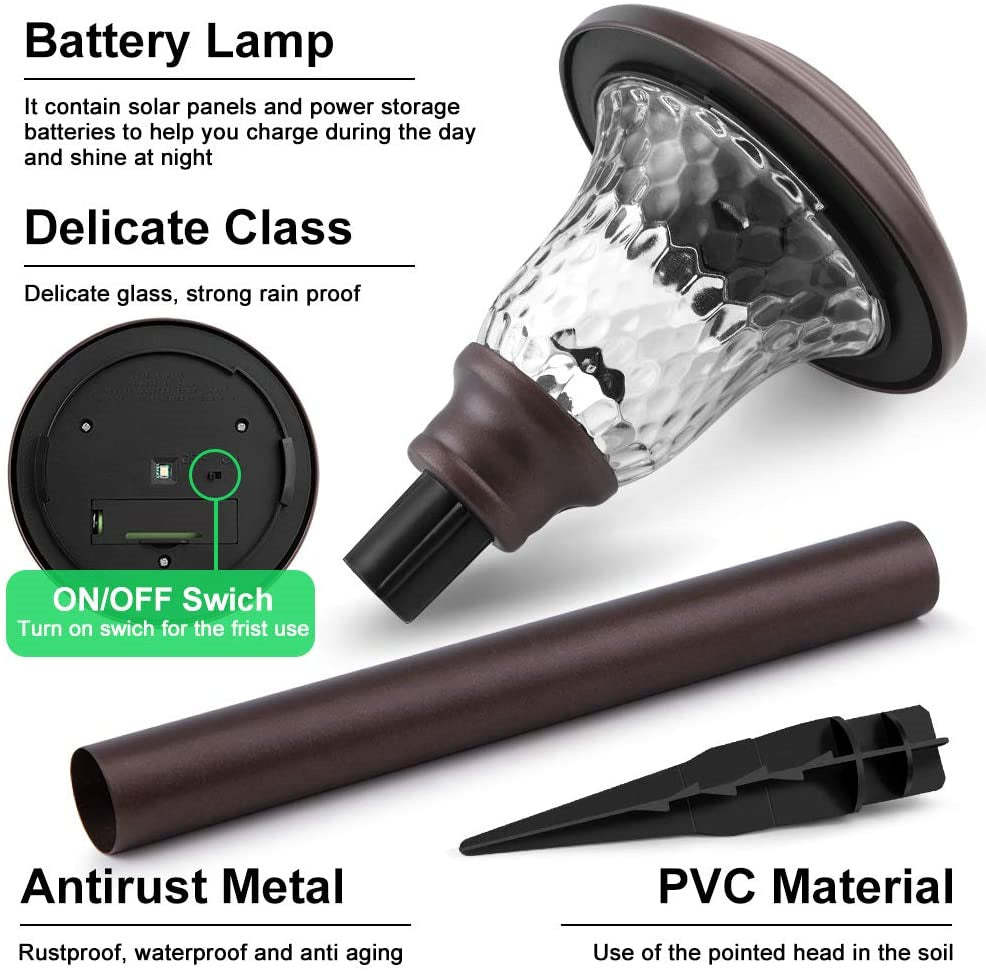 Solar Waterproof Belt 7 Color Changing Path Outdoor Garden Lights-xinru