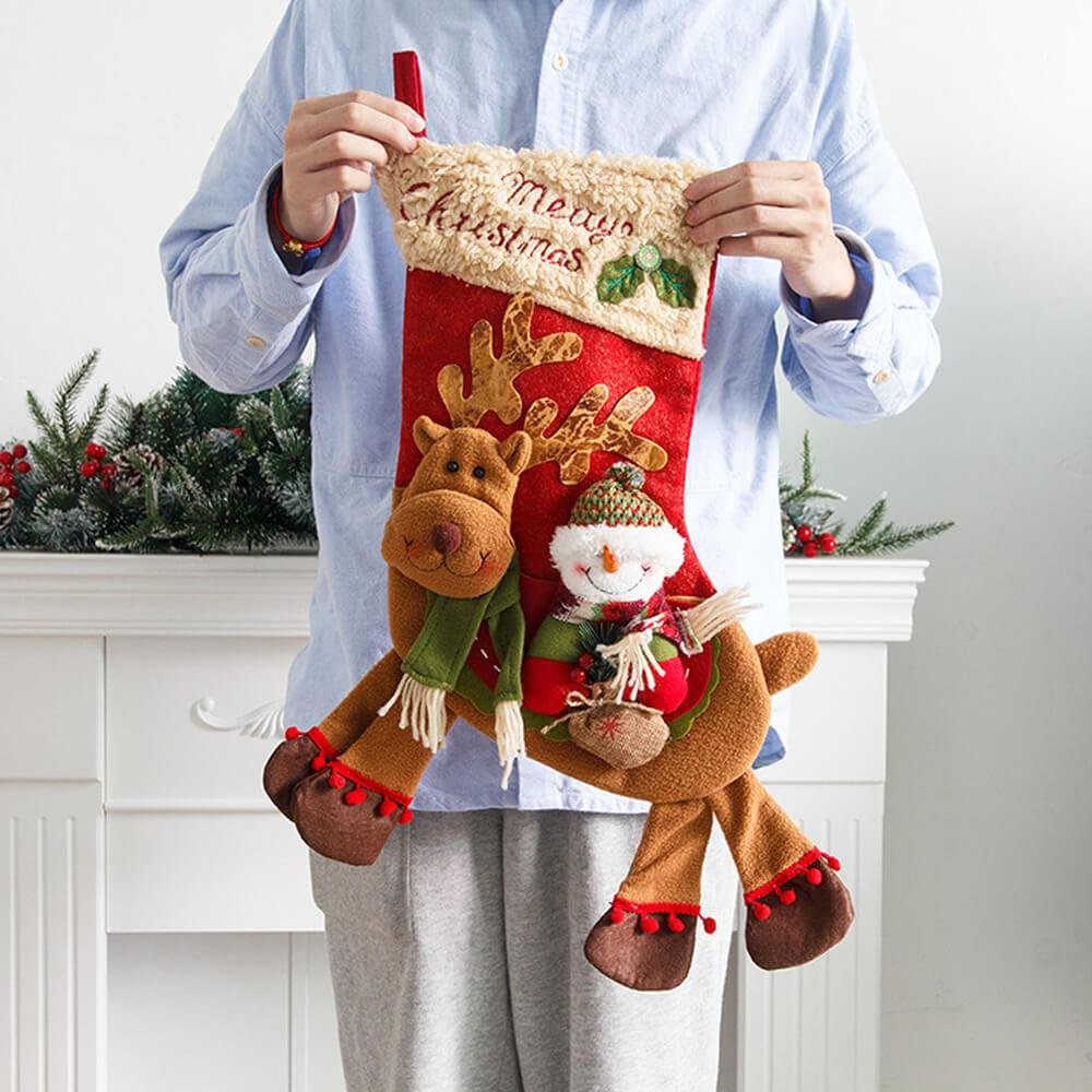 Large Candy Bags Christmas Stocking-xinru shop
