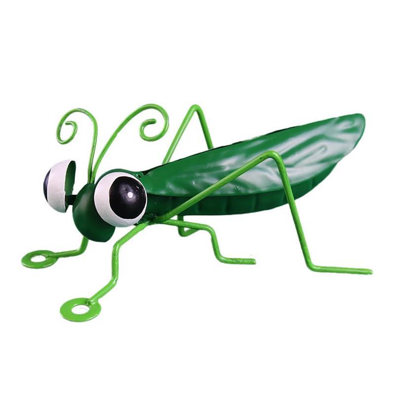 Wrought Iron Insect Garden D鑼卌or Courtyard Decoration Simulation Ornaments-xinru