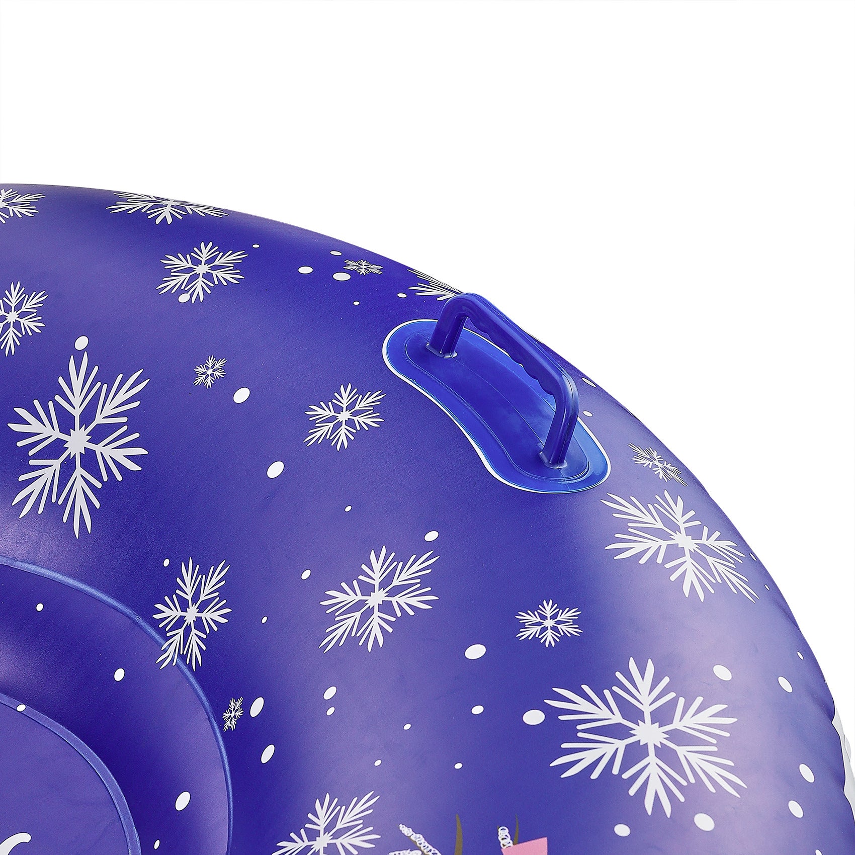 4FT PVC Inflatable Ski Circle for Children Adult Outdoor Winter Sport Toys-xinru shop