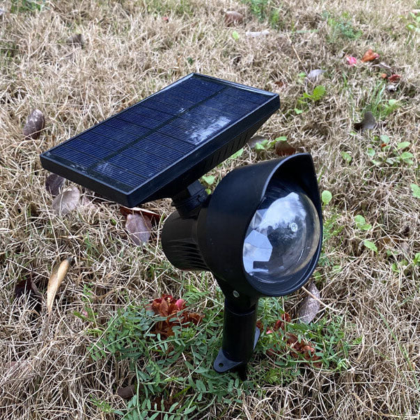 Solar Rotating Color Projection LED Outdoor Garden Lawn Light-xinru