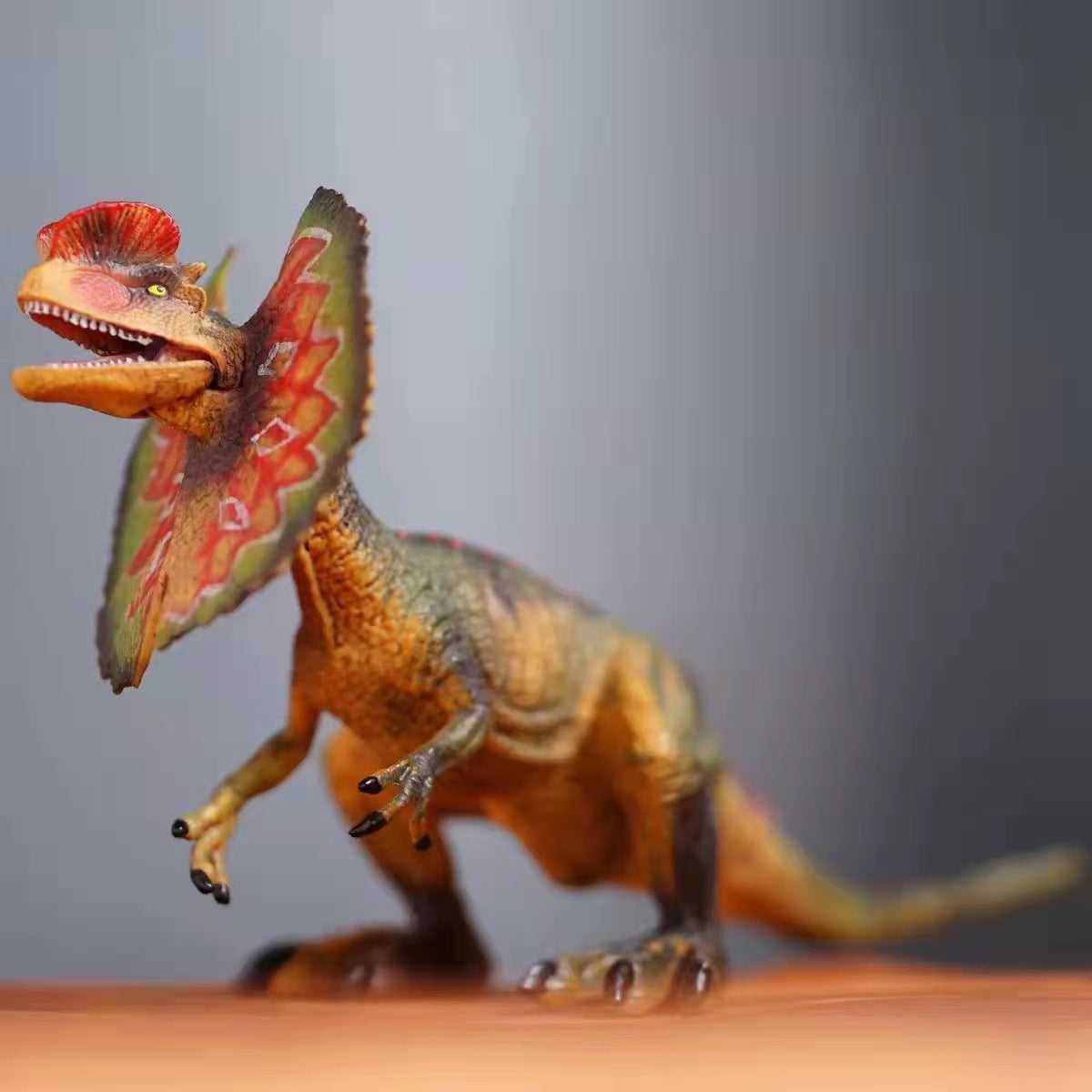 Jurassic World Dilophosaurus Action Figure Simulation Dinosaur Model-xinru