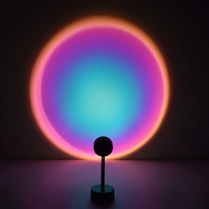 LED Rotatable Sunset Projector Light Romantic Ambiance Light Projector-xinru