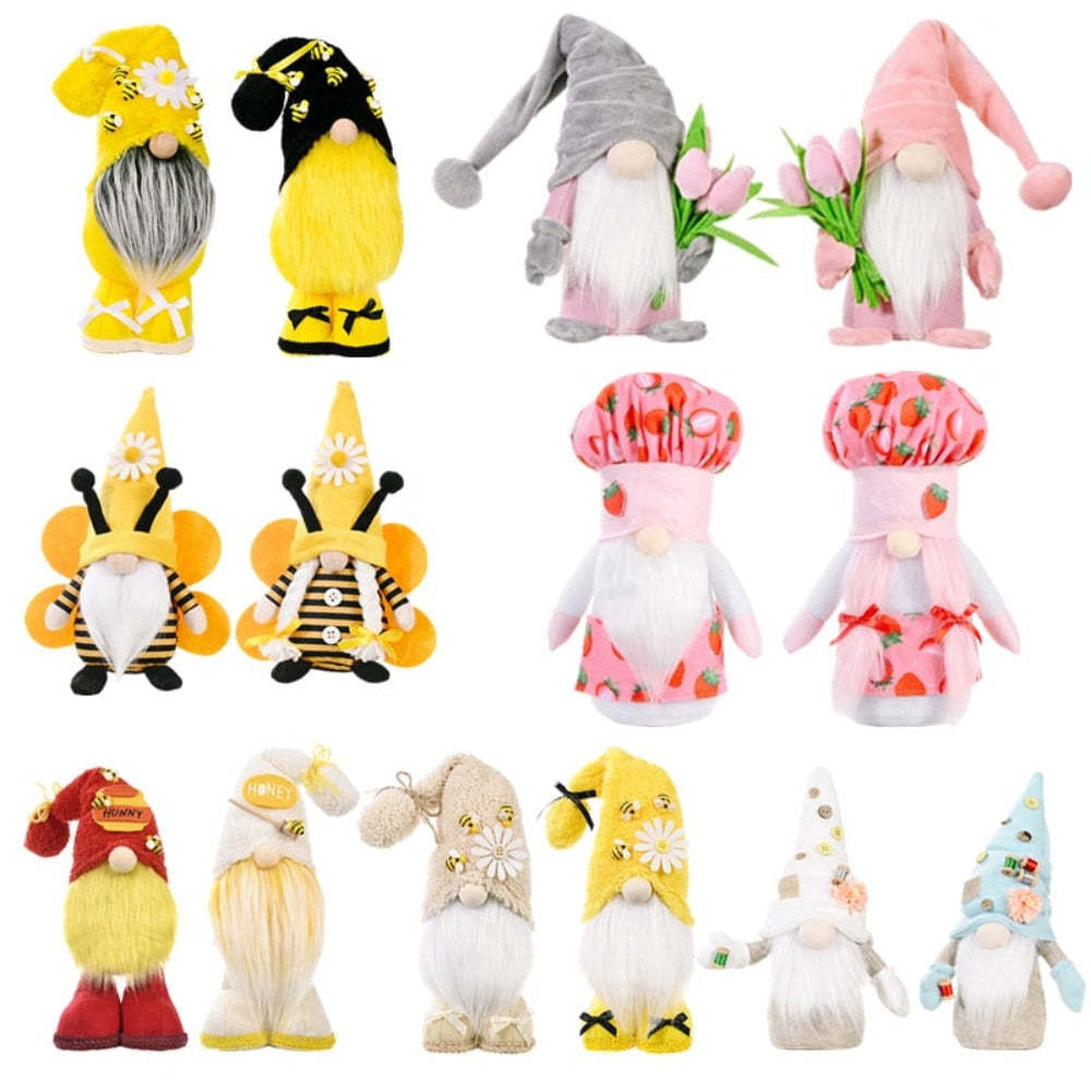 Spring Time Magical Gnome Stuffed Animal Plush-xinru