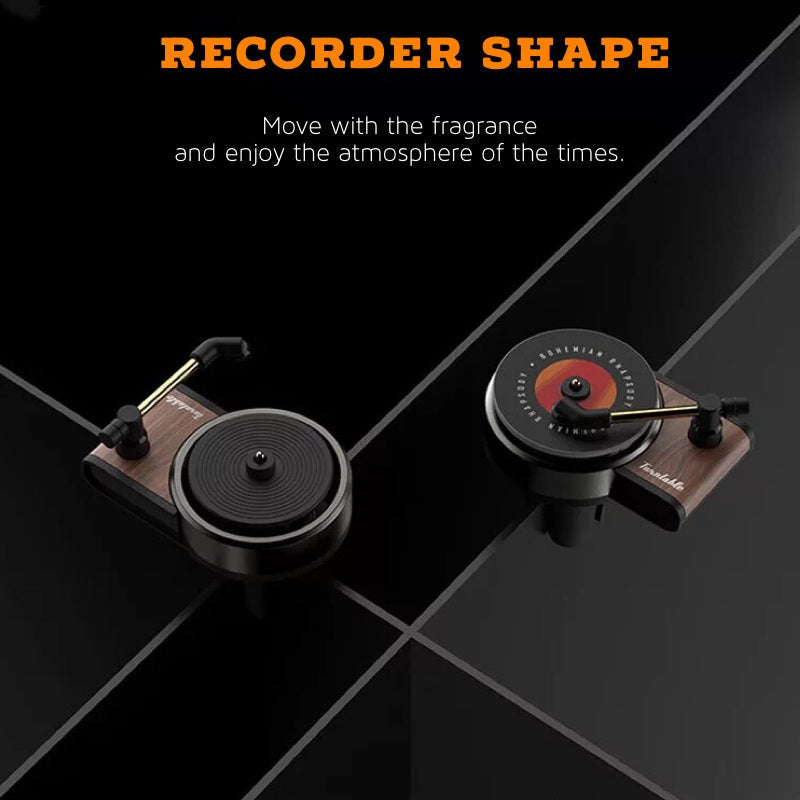 Phonograph Aromatherapy Car Air Freshener-xinru