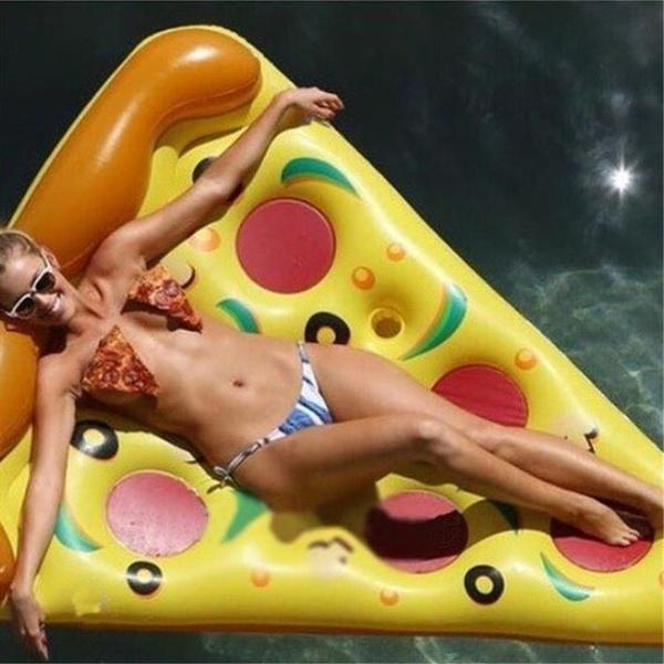 Giant Inflatable Pizza Slice Float Raft-xinru