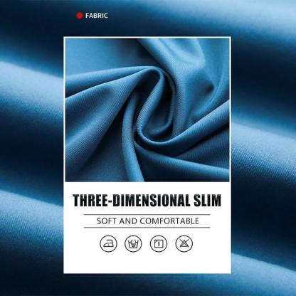 Men High Stretch Non-iron Anti-wrinkle Long Sleeve Business Standard Shirt-xinru