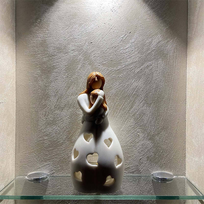 Mother's Day Statue Candle Holder-xinru