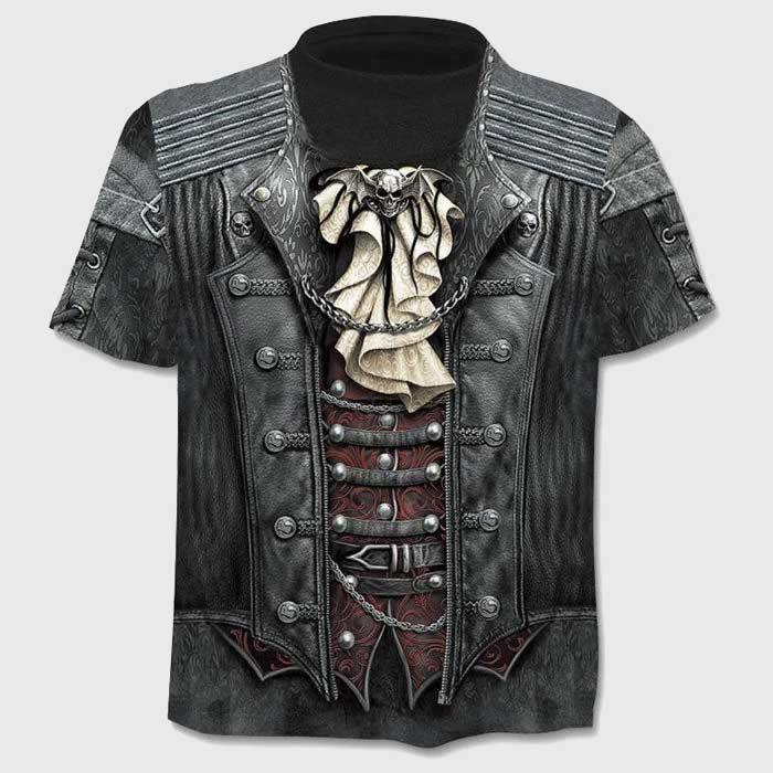 Man's Victorian Steampunk Jacket Hoodie-xinru