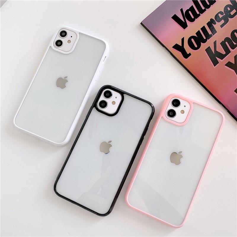 Clear Candy Bumper Case-xinru