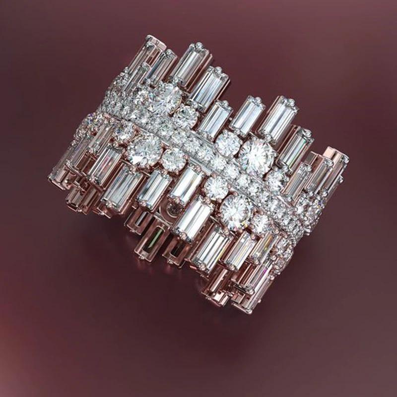 Women's Timeless Luxurious Zircon Bejeweled Ring-xinru
