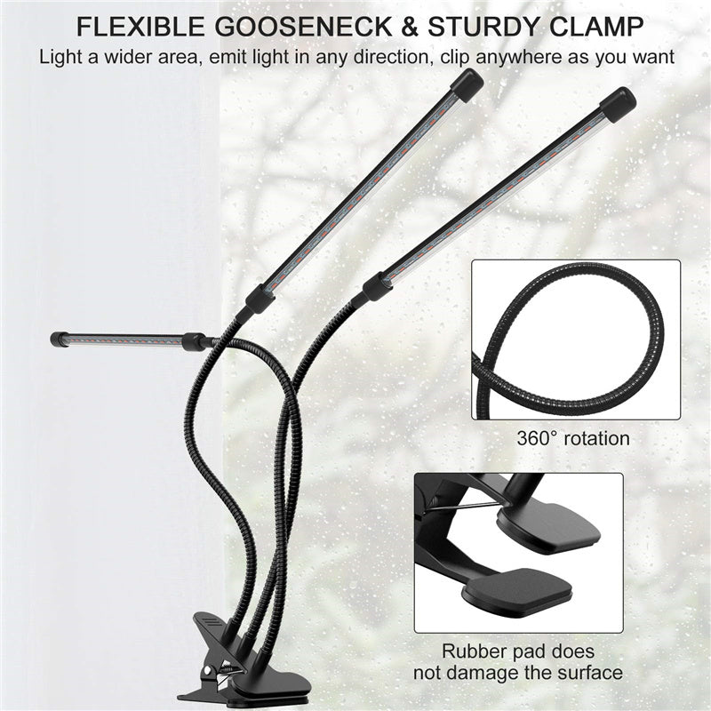 Auto ON And Off Timer LED Plant Grow Light For Indoor Plant-xinru