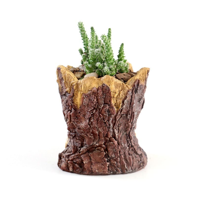 Whimsical Tree Face Garden Flowerpot-xinru