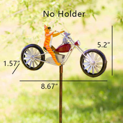 Vintage Bicycle Metal Wind Spinner-xinru