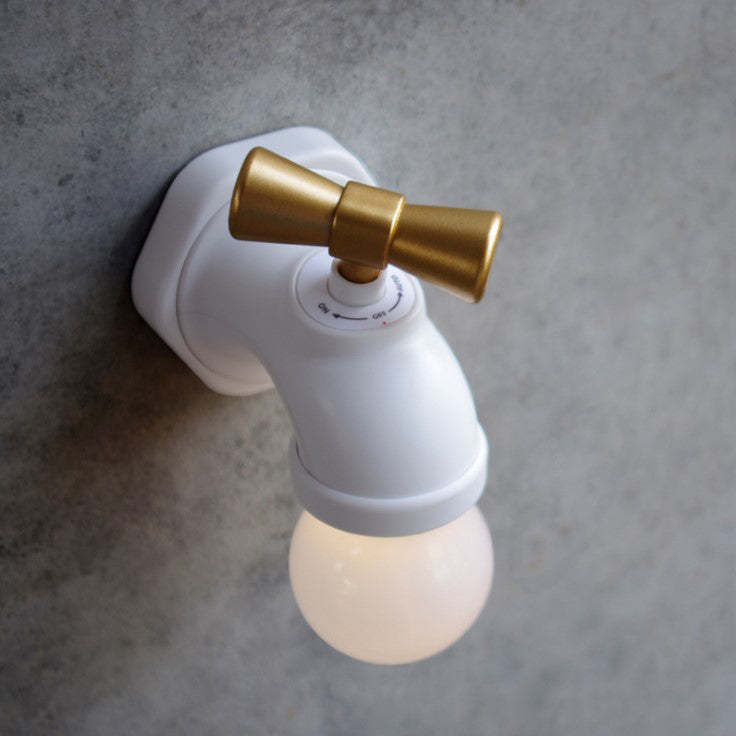 LED Antique Faucet Shape Rechargeable Voice Control Night Light-xinru