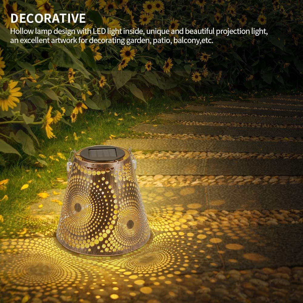 Lattice Distortion Solar Garden Light-xinru shop