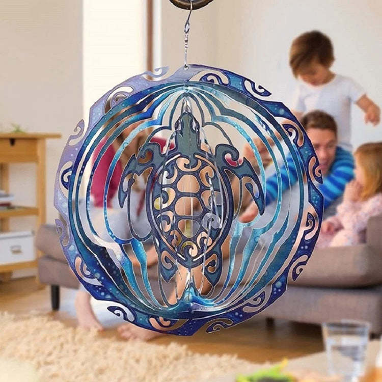 3D Turtle Wind Chime Spinner Outdoor Garden Patio Decoration-xinru