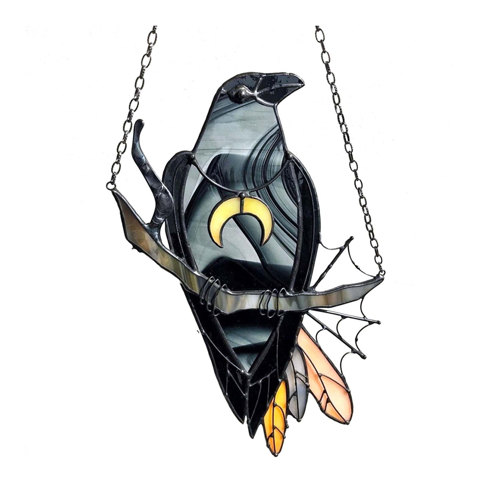 Toyfunny Mysterious Crow Witch Decoration Crafts Hanging-xinru