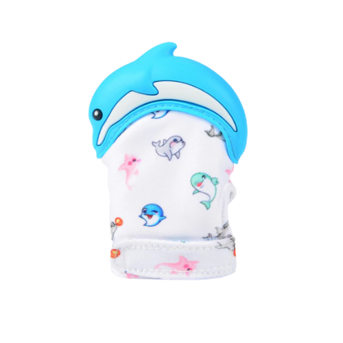 Baby Silicone Teether Mittens For Newborn Grind The Teeth-xinru