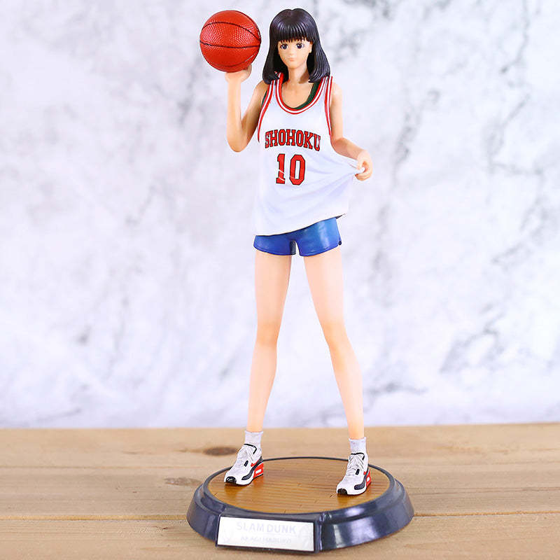 Anime Slam Dunk Akagi Haruko 1/8 Scale PVC Figure Collectible Model Toy-xinru