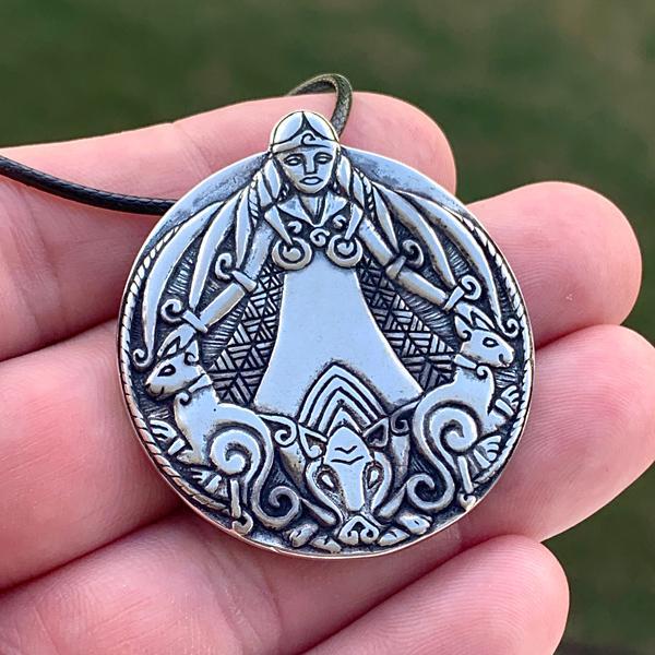 Freya Necklace - Bronze or Silver-xinru shop