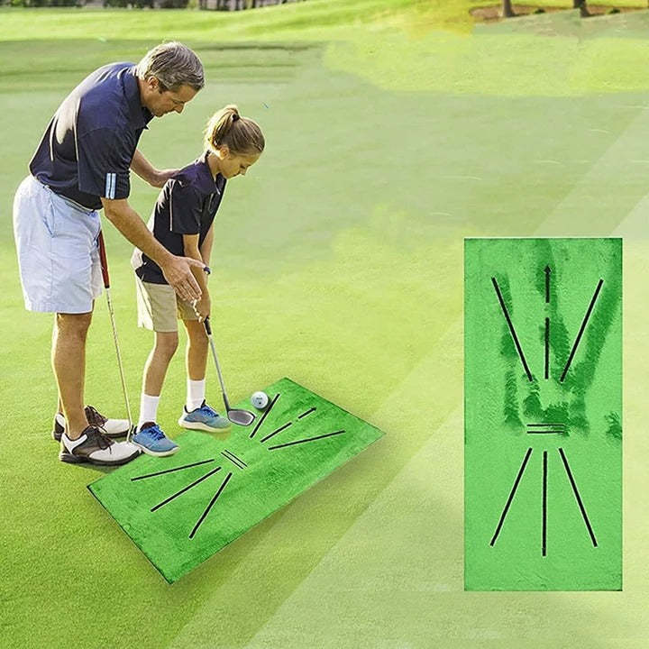 Golf Training Mat Auxiliary Mat For Golf Practice Training-xinru