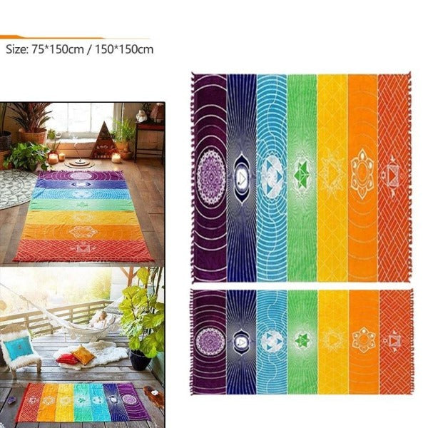 Rainbow Chakra Tapestry-xinru shop