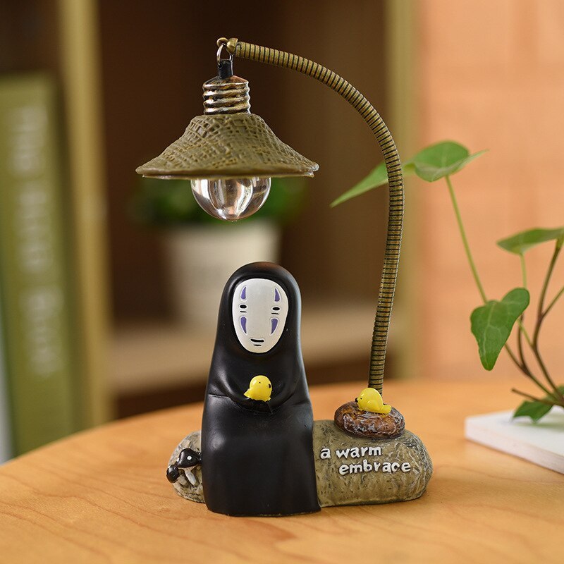 Japanese Kaonashi Spirited Away No Face LED Night Light Figure-xinru