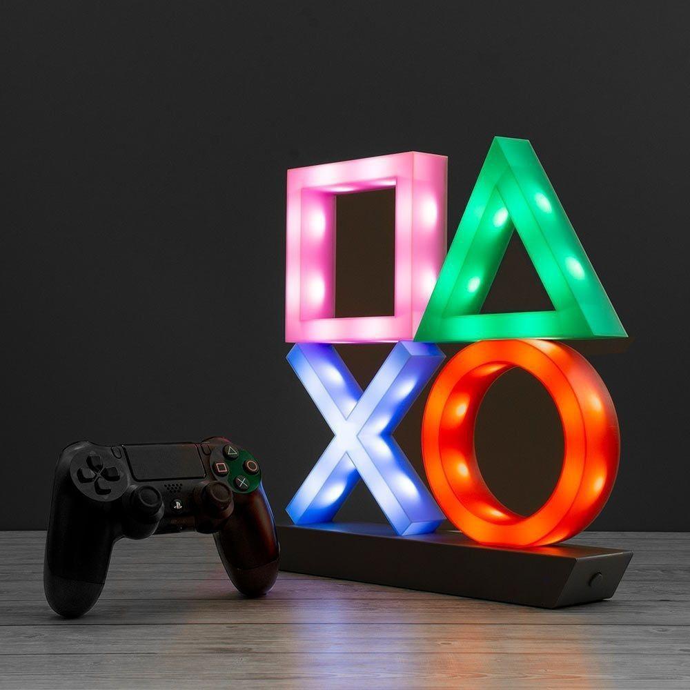 Playstation Icons Led Lamp Light Ps Decor Game Room-xinru