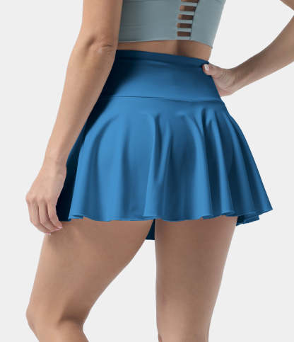 Women's Athletic High Waisted Tennis Skirts With Pockets-xinru shop