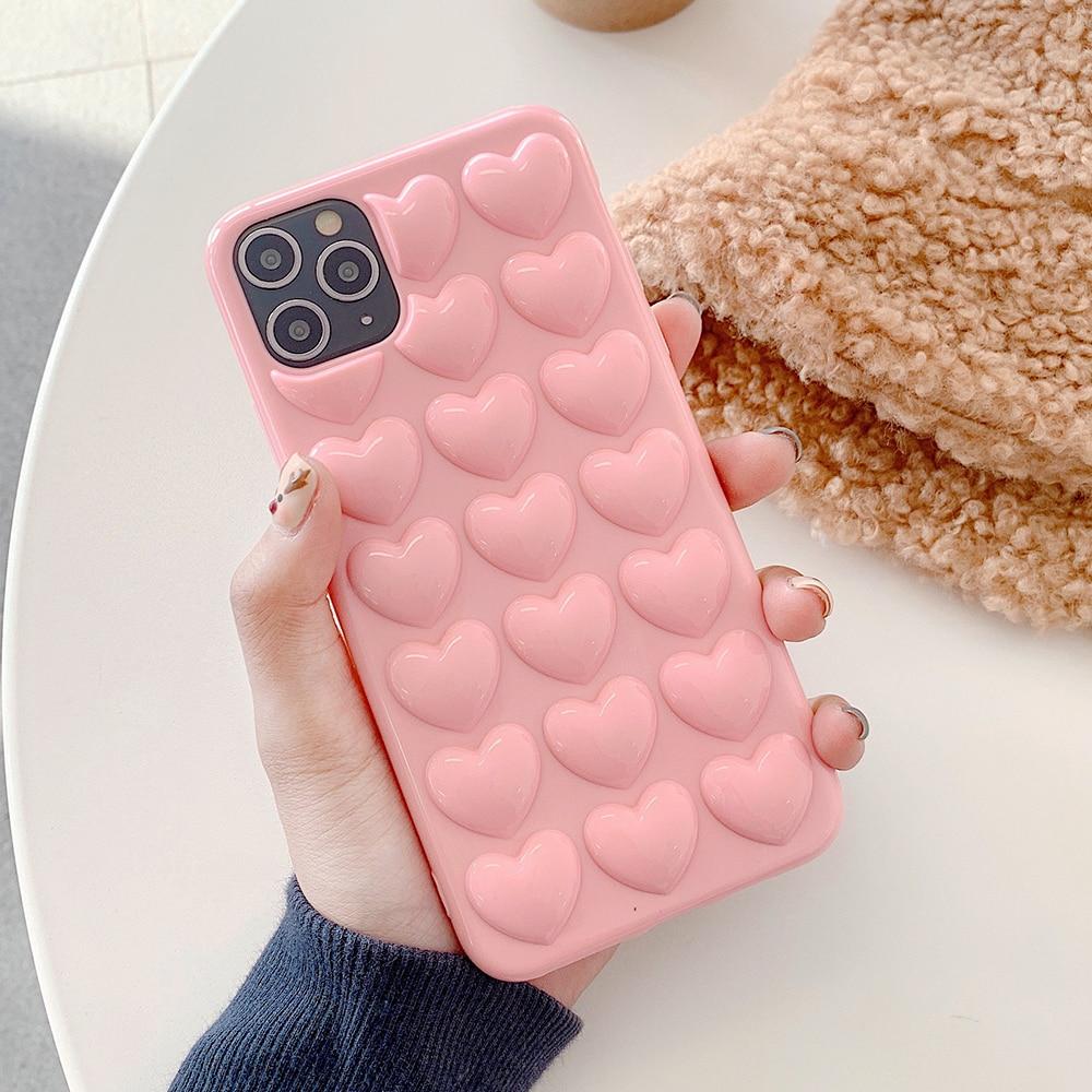 3D Love Heart Case-xinru