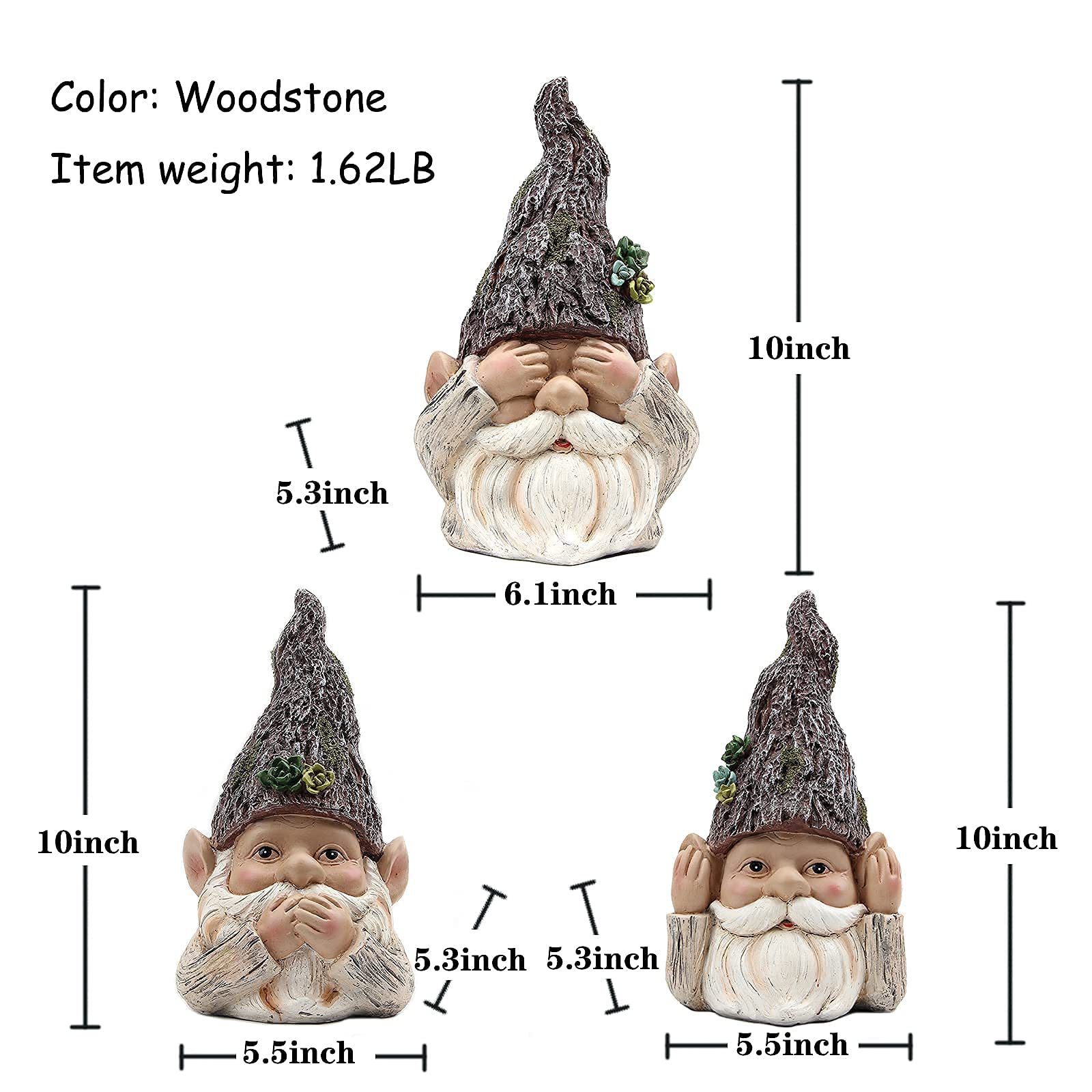 Wisdom Gnome Garden Statue Garden Decoration Resin Accessories-xinru