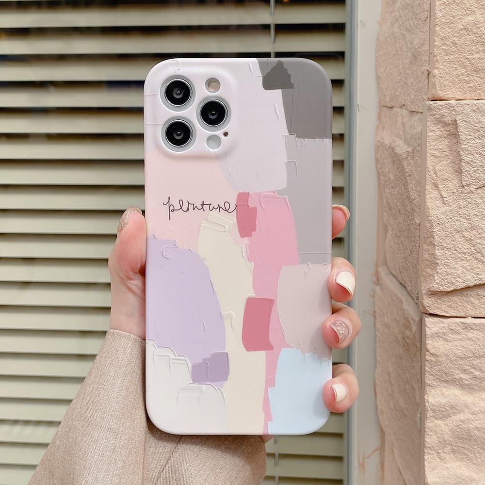 Pink Abstract Case-xinru