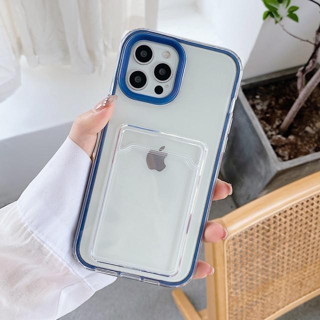 Clear Candy Wallet Case-xinru