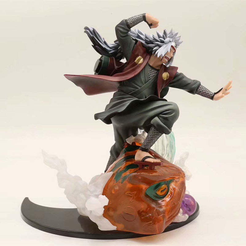 Naruto Shippuden's Legendary Sannin Jiraiya  Collectible PVC Action Figure-xinru