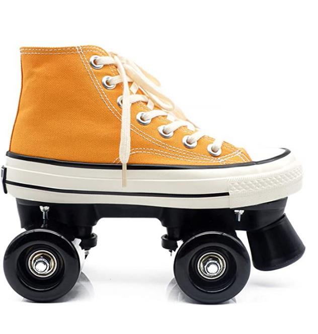 Canvas Flash Roller Skates-xinru shop