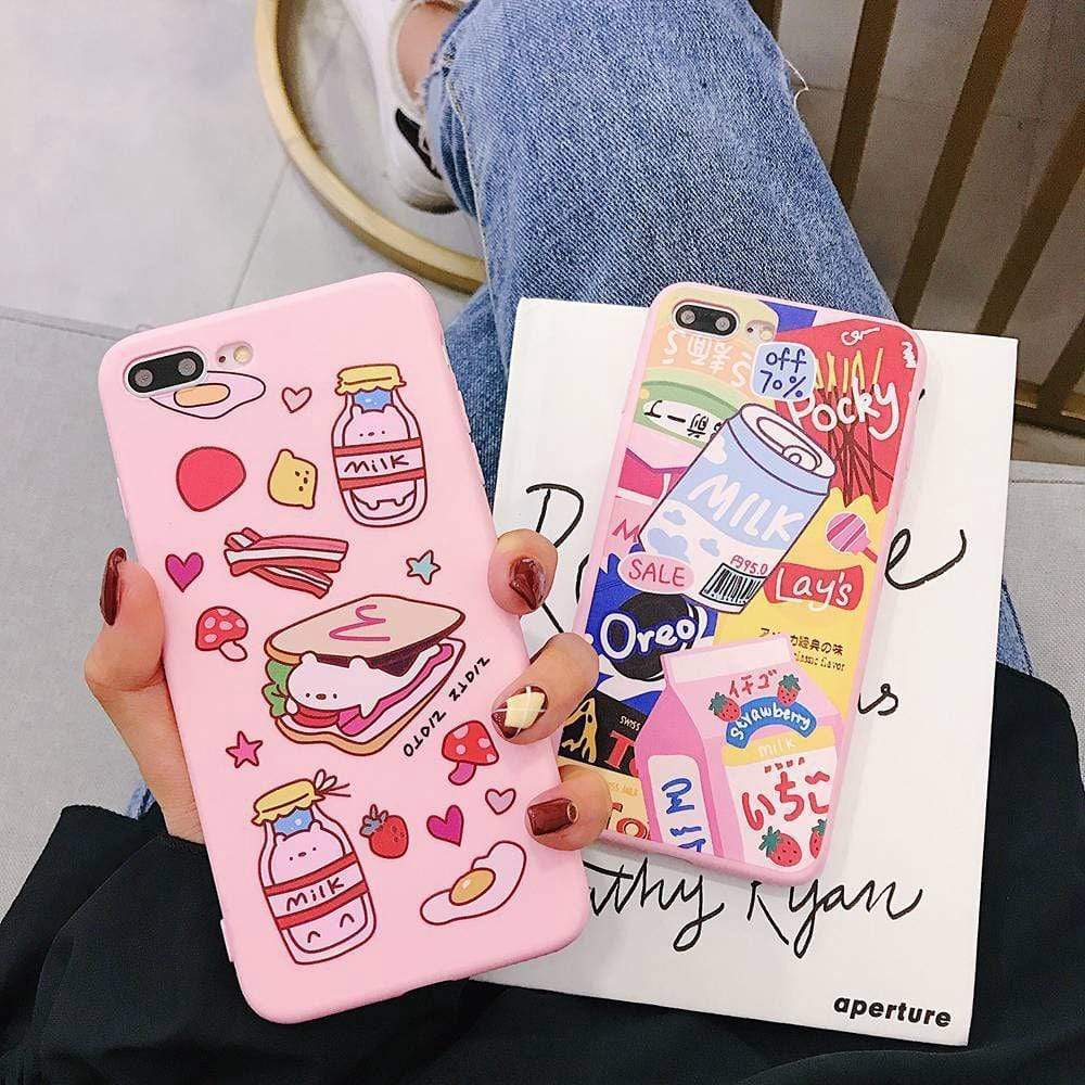 Ultra Soft Food Pattern Case-xinru