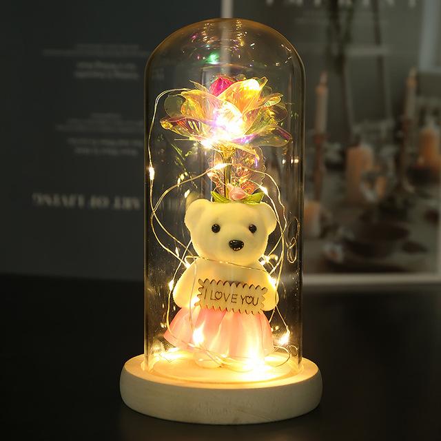 Glowing Rose Lamp-xinru shop