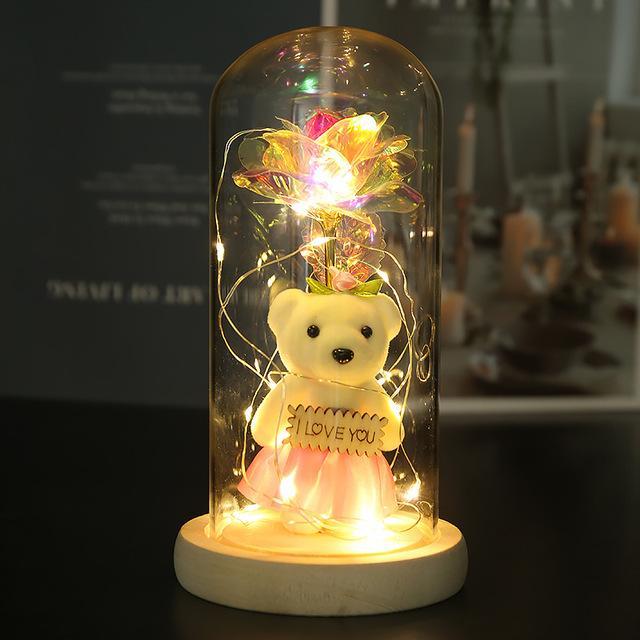 Glowing Rose Lamp-xinru shop
