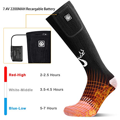 Outdoor Rechargeable Electric Heated Socks-xinru shop
