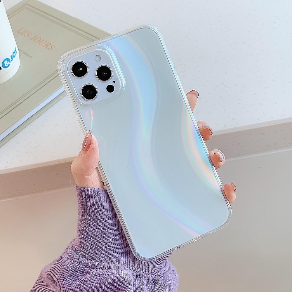 Aurora Rainbow Clear Case-xinru