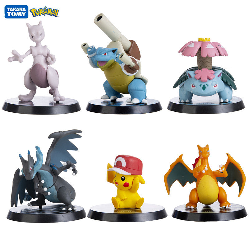 Pokemon Arceus Pikachu Lunala Figure Figure Toy Set-xinru