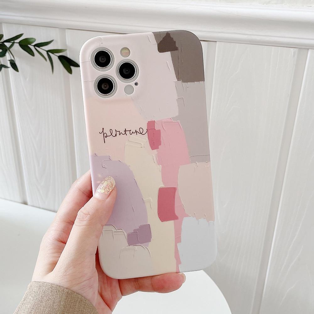 Pink Abstract Case-xinru