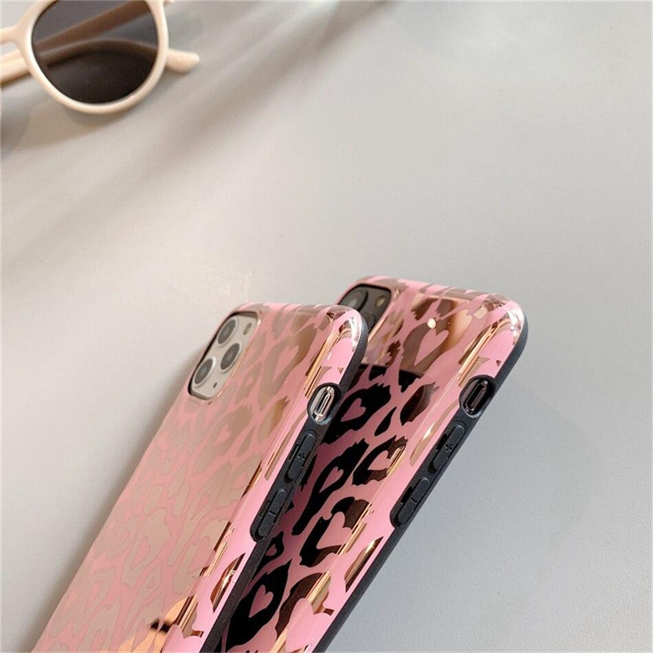 Pink Leopard Print Case-xinru